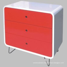 Modern High-Glossy Color Cabinet Wood Cabinet Wooden Furniture